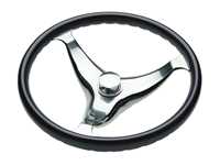 Steering Wheel Evolution  W/Finger Grips And Carbon Fiber Ring