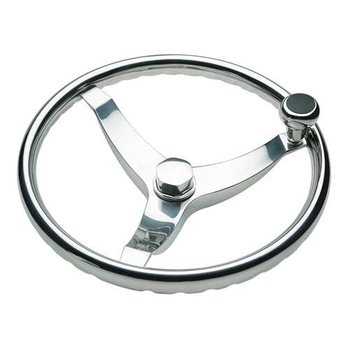 Steering Wheel-Vision Series W/Finger Grips And Control Knob