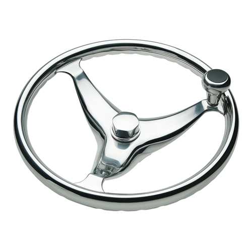 Steering Wheel Evolution W/Finger Grips And Control Knob