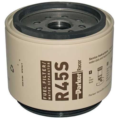 Racor R45, R45S, R45T, R45P Series Diesel Spin-On Replacement Elements