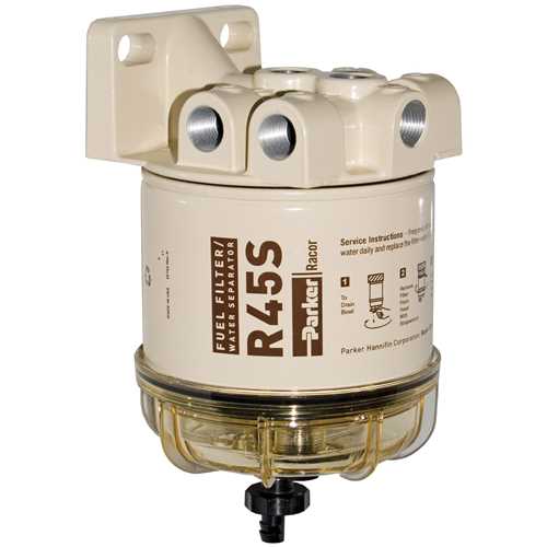 Racor 645R, 645R2, 645R10, 645R30  Series Diesel Spin-On Filter/Separators