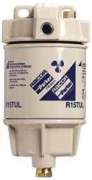 Racor 215RMAM, 215RM2, 215RM10, 215RM30 Series Diesel Spin-On-Filter/Separators w/Metal Bowl