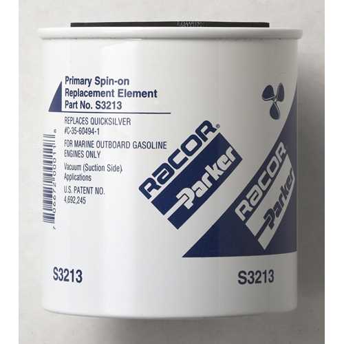 Racor S3213 Gasoline Spin-On Fuel Filter Elements