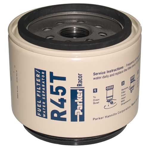 Racor R45, R45S, R45T, R45P Series Diesel Spin-On Replacement Elements