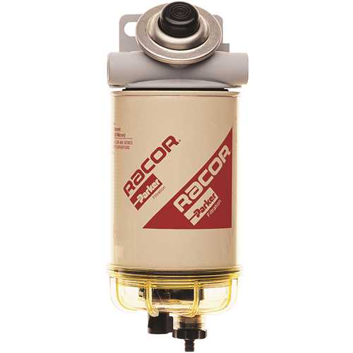 Racor 490R, 490R2, 490R10, 490R30 Diesel Series  Spin-On Filter/Separator Series