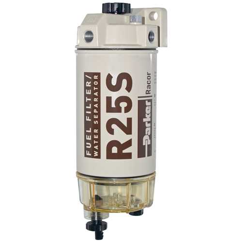 Racor 245R, 245R2, 245R10, 245R30 Series  Diesel-Spin-On Filter/Separator Series