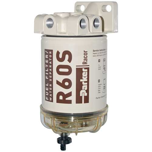 Racor 660R, 660R2, 660R10, 660R30 Series Diesel Spin-On Filter/Separators