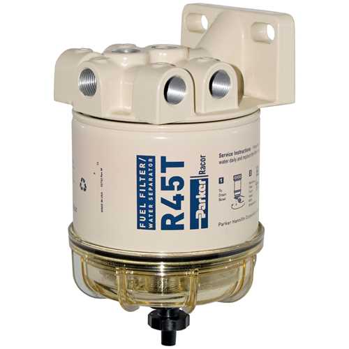 Racor 645R, 645R2, 645R10, 645R30  Series Diesel Spin-On Filter/Separators