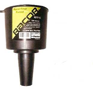Racor  RFF1C Fuel Filter Funnel