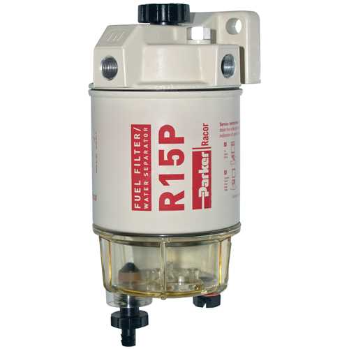 Racor 215R, 215R2, 215R10, 215R30 Series Diesel Spin-On-Filter/Separators