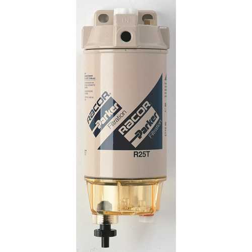 Racor 245R, 245R2, 245R10, 245R30 Series  Diesel-Spin-On Filter/Separator Series