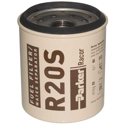 Racor R20, R20S, R20T, R20P Series Diesel Spin-On Replacement Elements