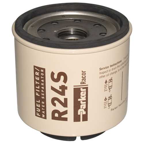 Racor R24, R24S, R24T, R24P Series Diesel Spin-On Replacement Elements