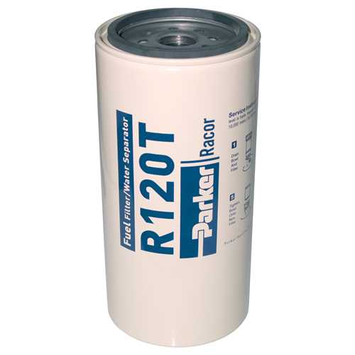 Racor R120, R120S, R120T, R120P Series Diesel Spin-On Replacement Elements