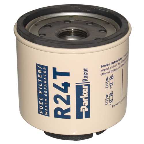 Racor R24, R24S, R24T, R24P Series Diesel Spin-On Replacement Elements