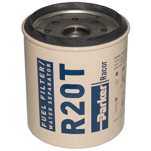 Racor R20, R20S, R20T, R20P Series Diesel Spin-On Replacement Elements